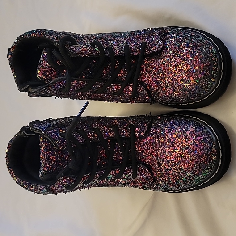 Glitter lace upBoots